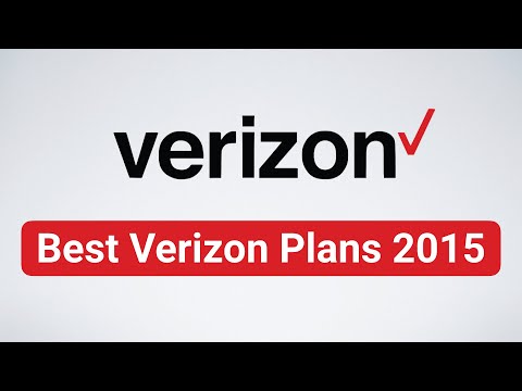 Verizon 2015 Cell Phone Plan Comparison!