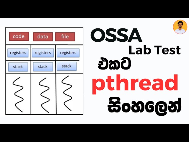 Practice for OSSA Lab Test | Threads in Sinhala | Q&A Discussion class=