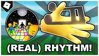 Slap Battles - (FULL GUIDE) How to ACTUALLY get RHYTHM GLOVE + "TOTAL RHYTHM" BADGE! [ROBLOX] screenshot 5