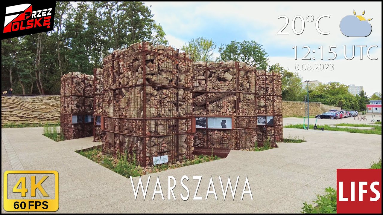 4k POLAND🚶🏽‍♂️#WALK ~ WARSAW ~ 💮 OFFROAD 🪓 SIEKIERKI 🔋 MOKOTÓW ~ 60fps #PrzezPolskę