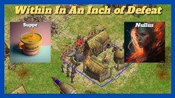 Never Give Up, Never Surrender | Suppe (Loki) vs Nullus (Zeus) Game 1/7 #aom #ageofempires