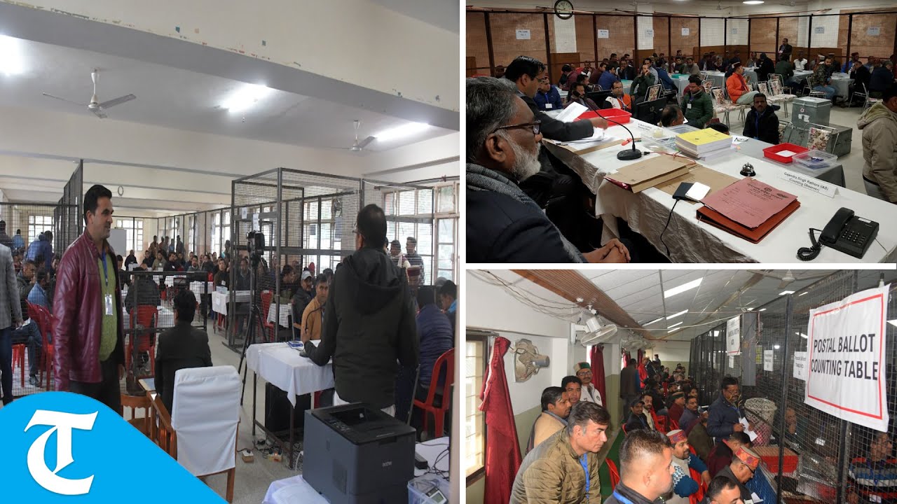 Counting of votes for Himachal Assembly begins in Shimla