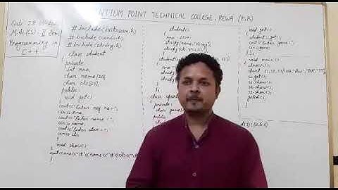 Online class on Inheritance in C++ by Piyush Singh PPTC Rewa