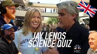 Jay Leno's Science Quiz REACTION!! | OFFICE BLOKES REACT!!