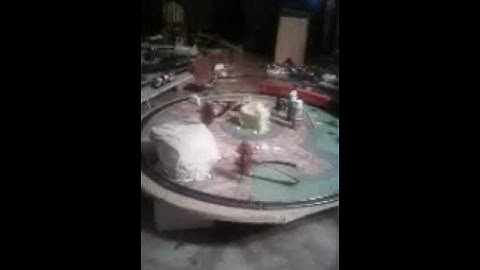 HO SCALE LAyout  circle