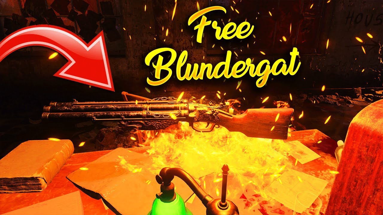 How To Get FREE BLUNDERGAT in BLOOD OF THE DEAD (Black Ops 4 Zombies  Tutorial Skulls Location Guide) 