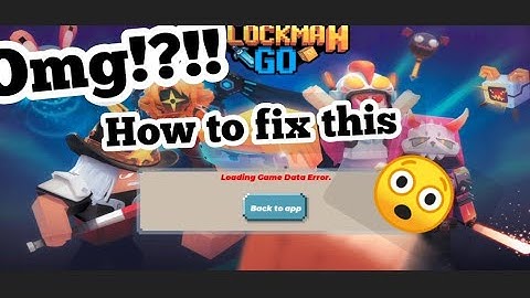 How to Fix this loading game data error😲😧easy!!?!|BlockmanGo|@zenox8P789  #viral