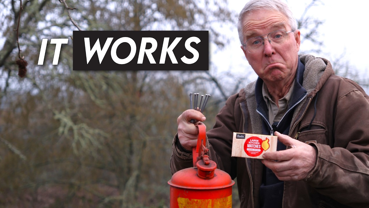 Why Carpenters Used to Set Nails on Fire