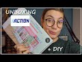 Unboxing action  maison miniature  cotton candy shop