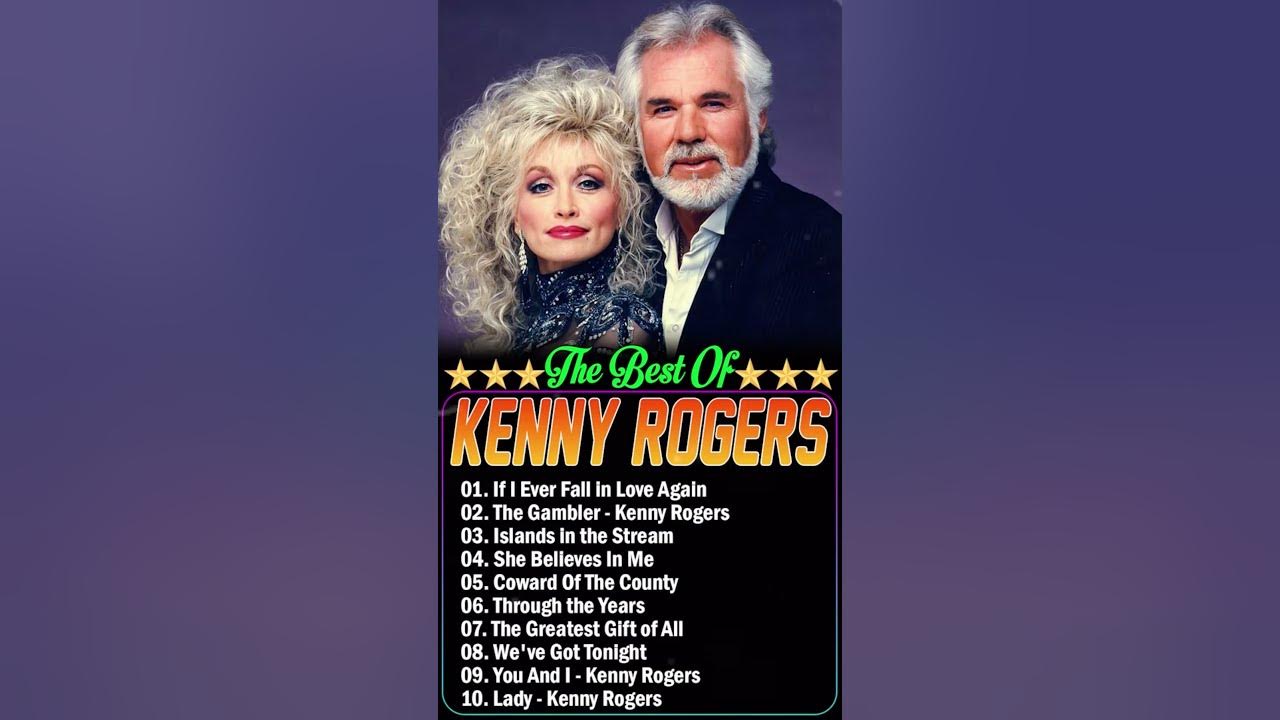 The Best Songs of Kenny Rogers - Kenny Rogers Greatest Hits Playlist - Top 40 Songs of Kenny Rogers