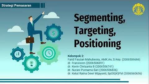 Segmenting, Targeting, Positioning - Sharing Ilmu dari Mahasiswa S2 KARS FKM UI 2020