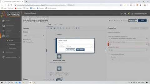A2019 - Python Script with Multi Argument (Automation Anywhere)