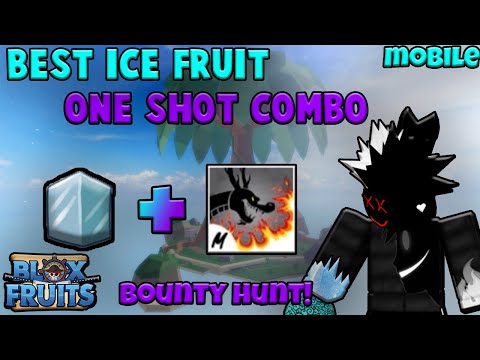 『Best Fruit Dark + Tushita One shot combo』Bounty Hunt l Roblox, Blox fruits  update 16