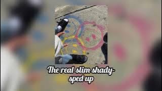 The real slim shady- sped up