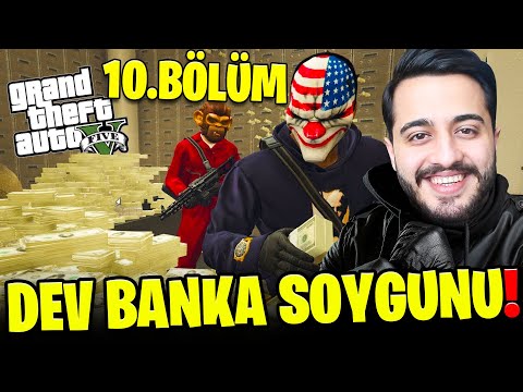 YEİS İLE DEV BANKA SOYGUNU YAPTIK! (100.000+ $) Gta 5 Gerçek Hayat 10. Bölüm