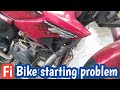 Hero honda glamour fi starting current problem