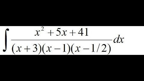 Integration of Rational Functions | Step-by-Step Calculus Tutorial (Partial Fractions Made Easy!) 22