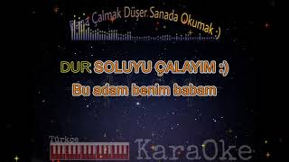 Bu Adam Benim Babam Karaoke(Ahmet Kaya-Fatih Kısaparmak Bülent Settaş)Türkçe Piano Karaoke Resimi
