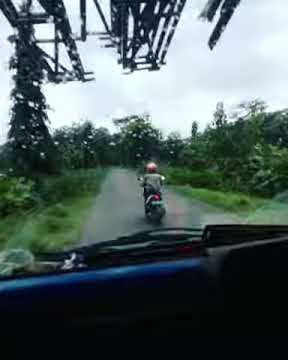VIRAL!!!  Wong nyalip malah mandeg ng ngarepe  #bocah ngapak kebumen