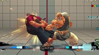 USF4 ▶ Gouken in the building【Ultra Street Fighter IV】