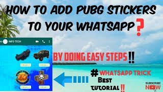 How to add pubg stickers to WhatsApp Messenger 💥💥 screenshot 4