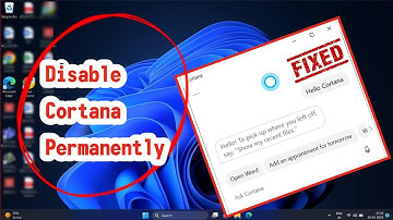 How to Disable Cortana Permanently in Windows 11/10 (EASY)