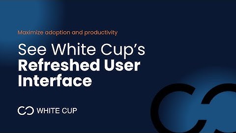 Introducing the Refreshed White Cup CRM + BI User Interface for Distributors | Flexible Dashboards