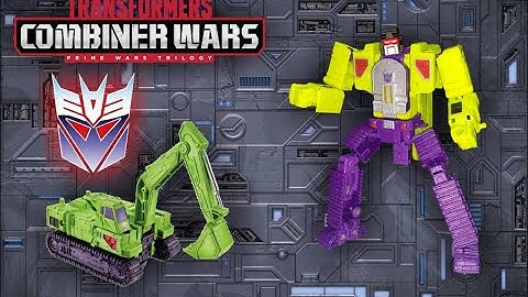 JJ Prime REVIEWS: Transformers Combiner Wars DEVASTATOR Part 3: SCAVENGER!