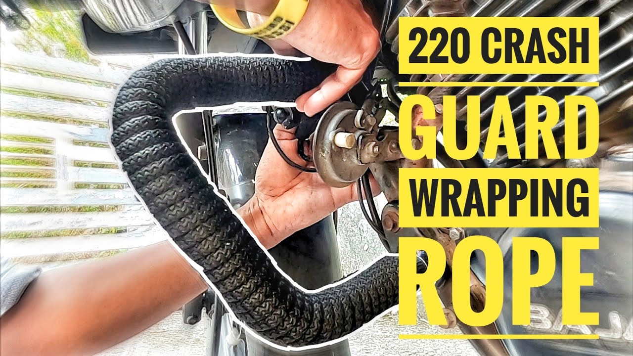 220 Crash Guard Wrapping Rope Youtube 