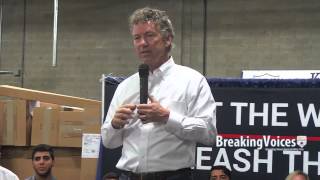 Presidential candidate Sen. Rand Paul Talks In Chicago Part 2 by BreakingVoices.com 47 views 8 years ago 3 minutes, 17 seconds