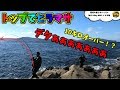 【隠岐の島でサバイバル】TOPにドン！遂に出た！ヒラマサの襲撃！【瀬戸内を釣る】釣り fishing