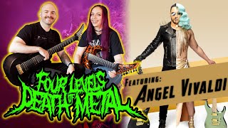 "LVL 4: The Impossible Riff" | 4 Levels of Death Metal: Angel Vivaldi