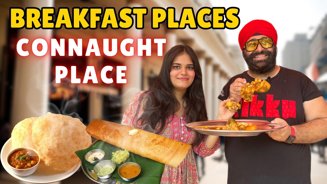 BEST Pocket Friendly Breakfast Spots in Connaught Place