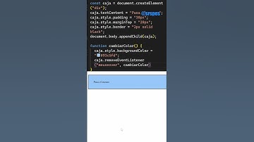 Elimina un evento en JavaScript