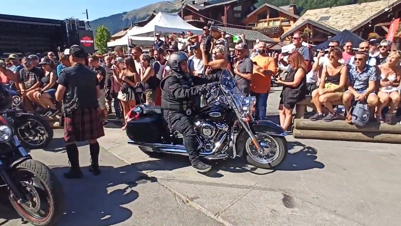 Harley Days Morzine Parade 16 Juillet 2022 YouTube