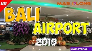 KEREN Banget Ruang Tunggu Keberangkatan Terminal Domestik Bandara Ngurah Rai 2019  -  Bali Airport