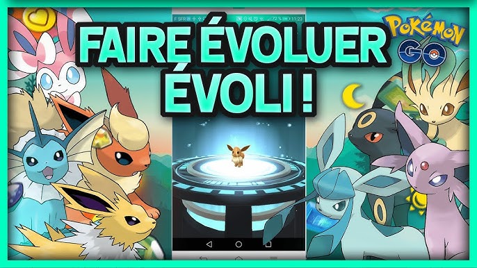 Poster Pokémon - Évoli Évolution