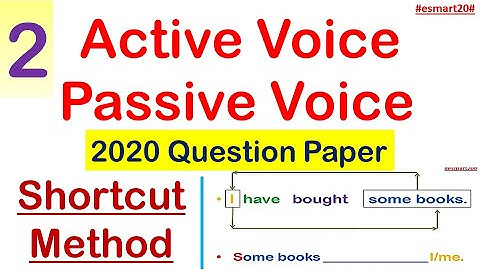 Part 2 | Active Voice Passive Voice | Shortcut Method | For All Competitive Exams | English Grammar