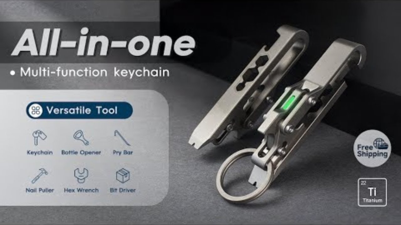Unboxing the Secret 11-in-1 Keychain That Changes Everything - YouTube