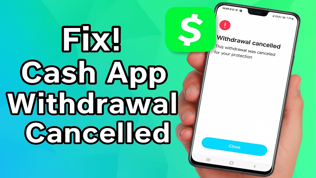 Cash App Withdrawal Cancelled? 🚫 Fix It Fast With This Step-by-Step Guide!  💸