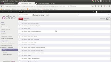 Odoo prestashop connector