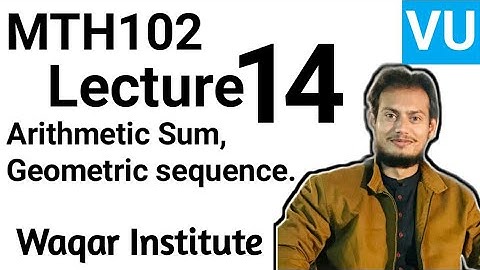 MTH102 lecture 14 by Waqar Institute | virtual university | Sir Vicky | Short lectures by waqar