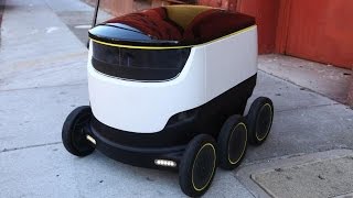 Starship Robot Delivers Packages Locally
