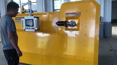R6 cnc rebar bending machine