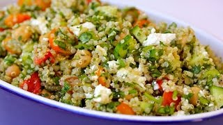 Quinoa Tabouli Salad Recipe | Clean & Delicious image