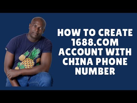 how to create 1688.com account using europe or china phone numbers | Foci