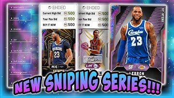 NBA2K20 - THE BEST SNIPE FILTER - NEW SNIPE CHALLENGE SERIES!!! SNIPE SHOWDOWN - MAKE MT
