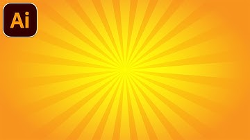 How to Create Sunburst Background in Adobe Illustrator