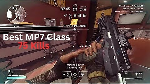 BEST PRO MP7 CLASS SETUP IN XDEFIANT (75 kills)