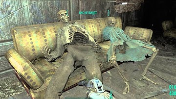 Fallout 4 Moving skeletons